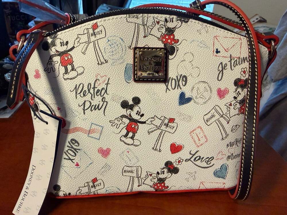 Dooney & Bourke Disney Mickey & Minnie Mouse Perfect Pair Crossbody Bag